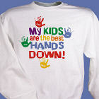 Best Hands Down Personalized Sweatshirt